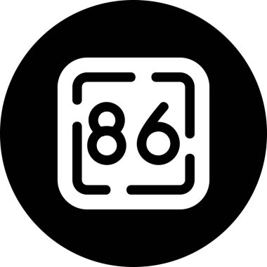 Beyaz arkaplanda vektör simgesi izole edildi