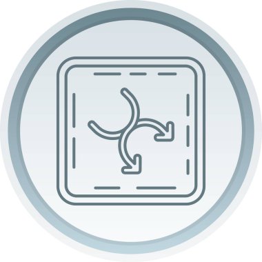 Bir köpeğin vektör illüstrasyonu