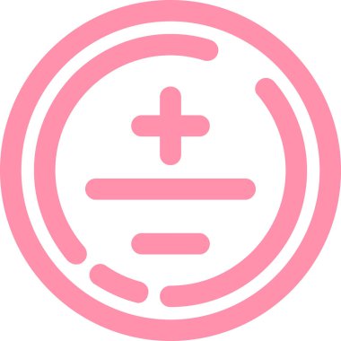 Modern bir simgenin vektör illüstrasyonu