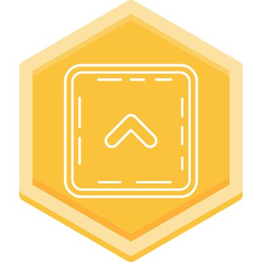 Modern bir simgenin vektör illüstrasyonu