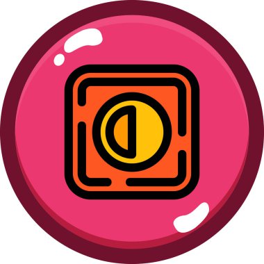 top simgesi, vektör illüstrasyonu