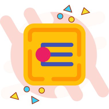 el simgesi vektör illüstrasyonu