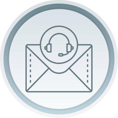 e- posta pazarlama simgesi, vektör illüstrasyonu