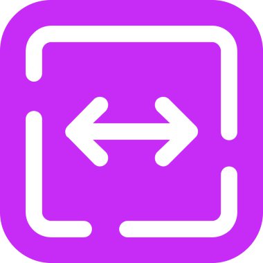 Katı biçimli ok yönü simgesi