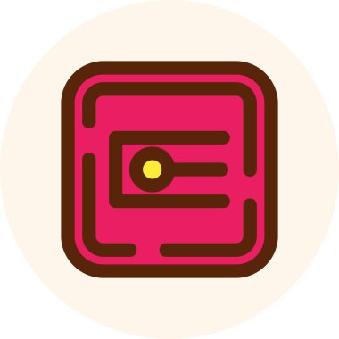 kahve ikonu vektör illüstrasyonu