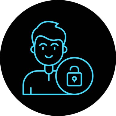 Bir torba simgesinin vektör illüstrasyonu