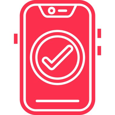 Vektör Mobil simge illüstrasyonu