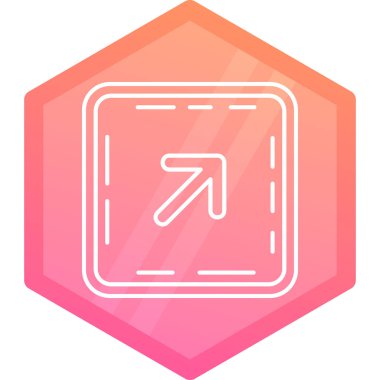 renk çizgisi trafik ışığı simgesi beyaz arkaplanda izole edildi. Gradyan ışık çizimi. vektör illüstrasyonu