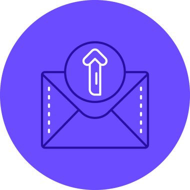 e- posta simgesi, vektör illüstrasyonu