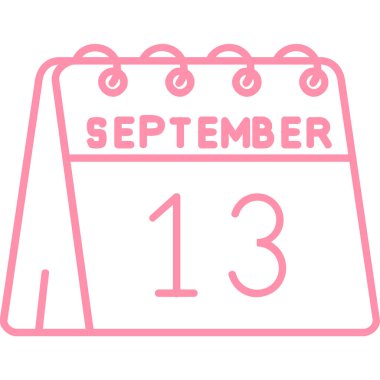 25 Eylül 'de. Takvimin 25. günü, takvim tarihi simgesi beyaz arkaplanda. Zaman yönetimi planlaması. İzole edilmiş takvim seti