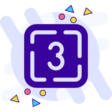 Takvim simgesi vektörü. özet tarihi