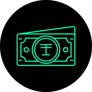 Modern b 'nin vektör illüstrasyonu simge parasından yoksun