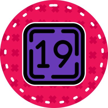 poker. Web simgesi basit illüstrasyon