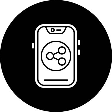 akıllı saat simge vektör illüstrasyonu