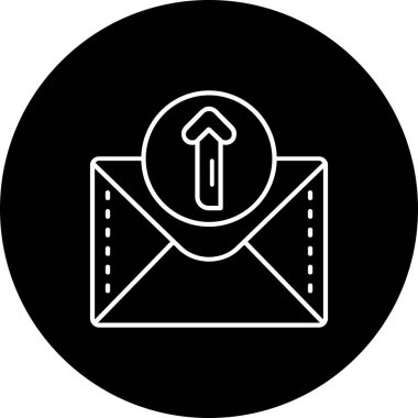 e- posta simgesi, vektör illüstrasyonu