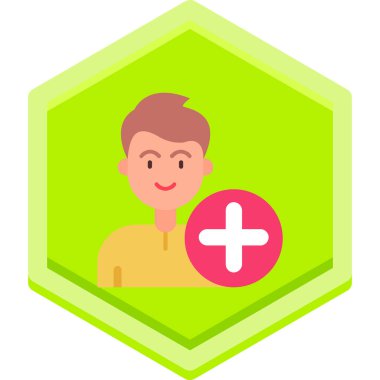 avatar. Web simgesi basit illüstrasyon