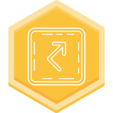 ok yönü simgesi doldurulmuş özet biçimi