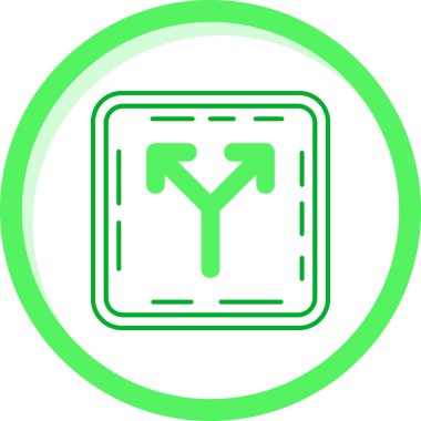 Modern bir simgenin vektör illüstrasyonu