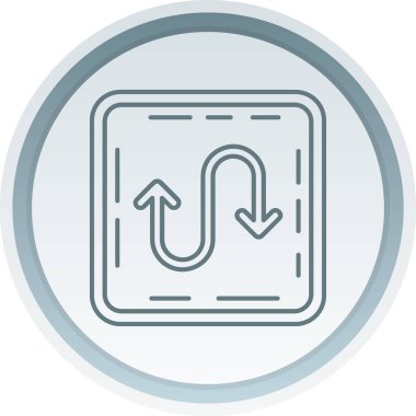 Modern b 'nin vektör illüstrasyonu eksik simgesi