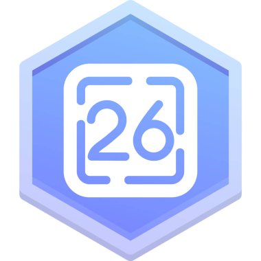 Takvim web simgesi basit illüstrasyon