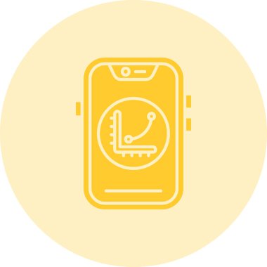 vektör akıllı saat simgesi