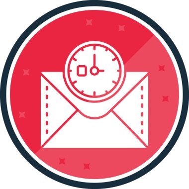 Posta simgesinin vektör illüstrasyonu