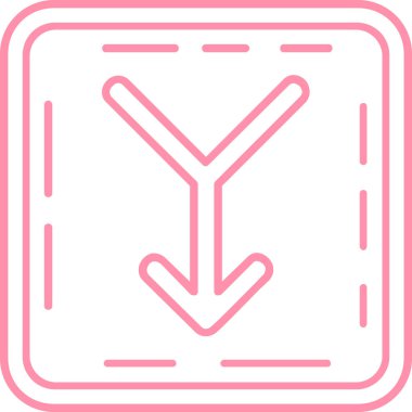 Ok. Web simgesi basit tasarım