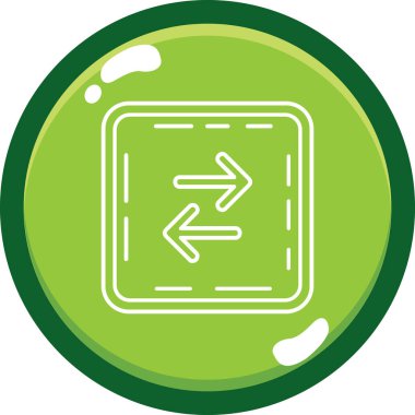 Yol işaretleri ikon vektör illüstrasyonu