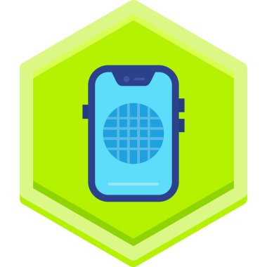 Taşınabilir taşınabilir simge, vektör illüstrasyonu