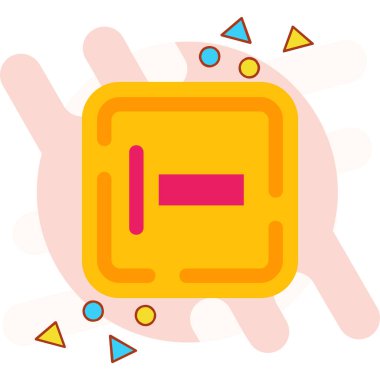 Video oyunu simgesi, düz tasarım