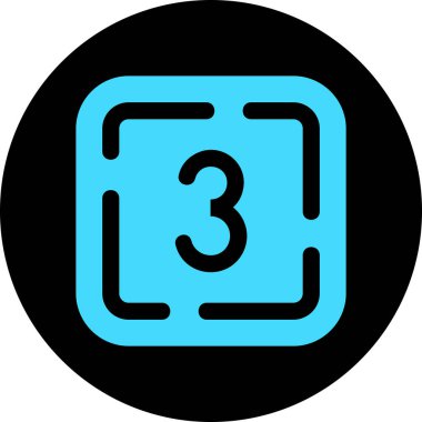 üç - boyut işareti - üç - boyut