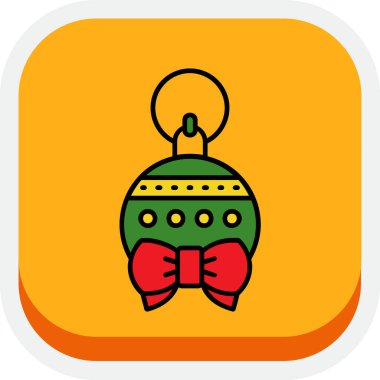 Noel ağacı ikonu, Noel ve tatil süslemesi