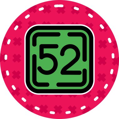 Casino çip kutsal kişilerin resmi, vektör çizim