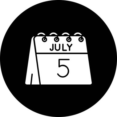 Bir günlük takvimde 6 Temmuz