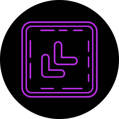 Seo simgesinin vektör illüstrasyonu