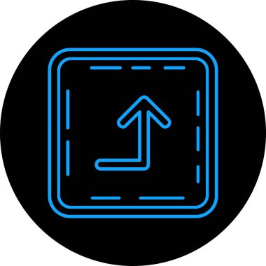 ok simgesinin vektör illüstrasyonu