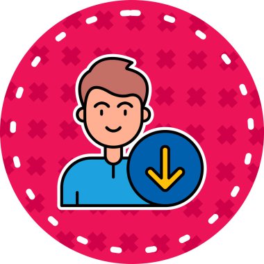 Kumarhane Web simgesi basit illüstrasyon