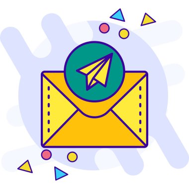 zarf e- posta simgesi doldurulmuş - özet biçimi