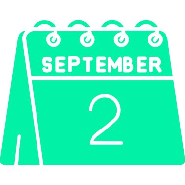 Tek bir takvim simgesinde 10 Eylül