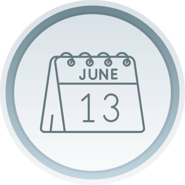 13 Haziran Tek bir gün simgesinde