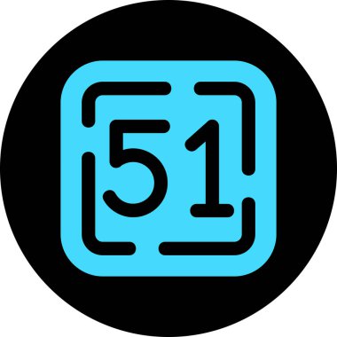 56 doldurulmuş vektör simgesi dekoru