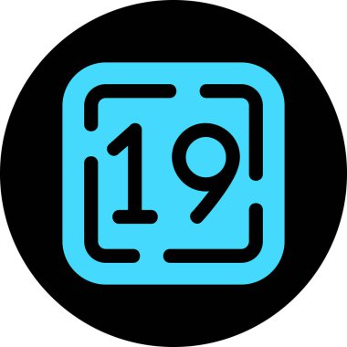 Takvim web simge vektör çizim