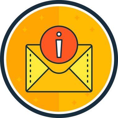 e- posta simgesi vektör illüstrasyonu