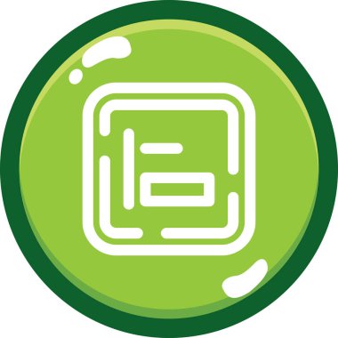 Seo simgesinin vektör illüstrasyonu