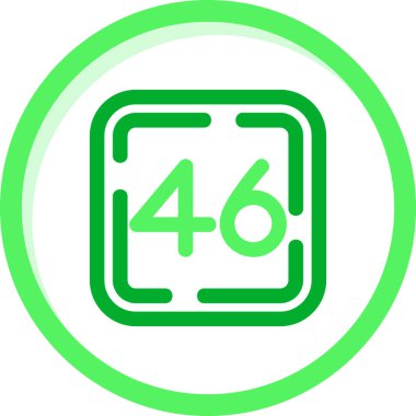 45 dakika simge, vektör illüstrasyon tasarımı, düzenlenebilir vuruş.