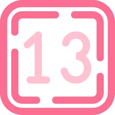 bir numaralı vektör simgesi modern basit vektör çizimi