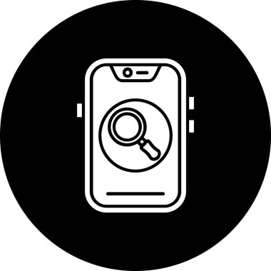 seo modern simgesinin vektör illüstrasyonu