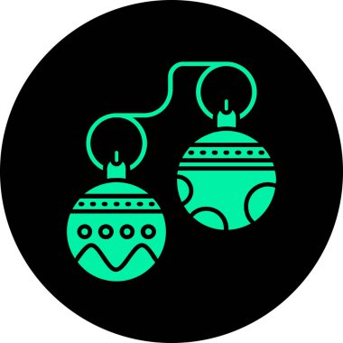 vektör noel ağacı ico