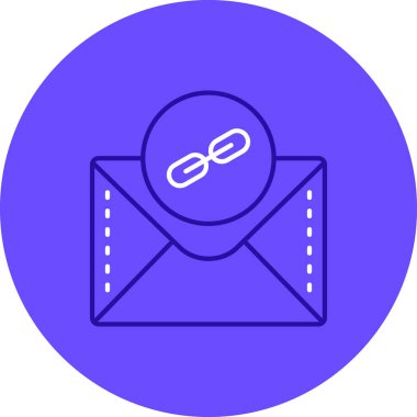 Posta simgesinin vektör illüstrasyonu