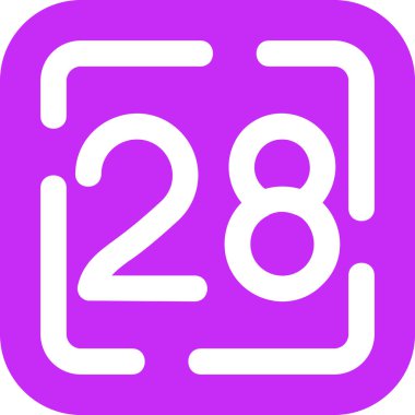 Takvim. Web simgesi basit illüstrasyon